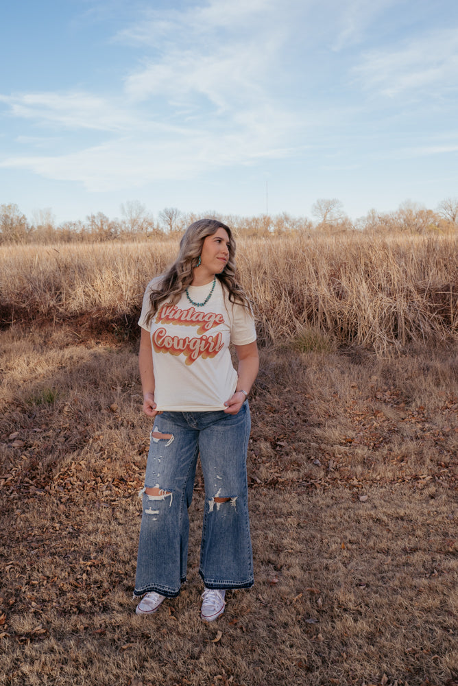 Vintage Cowgirl Graphic Tee